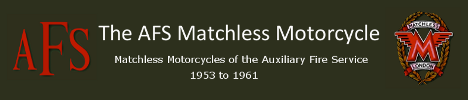 AFS Matchless Motorcycle