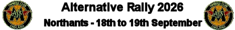 Alternative Rally 2026, Northants - Click for booking