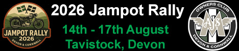 Jampot Rally 2026 Tavistock, Devon