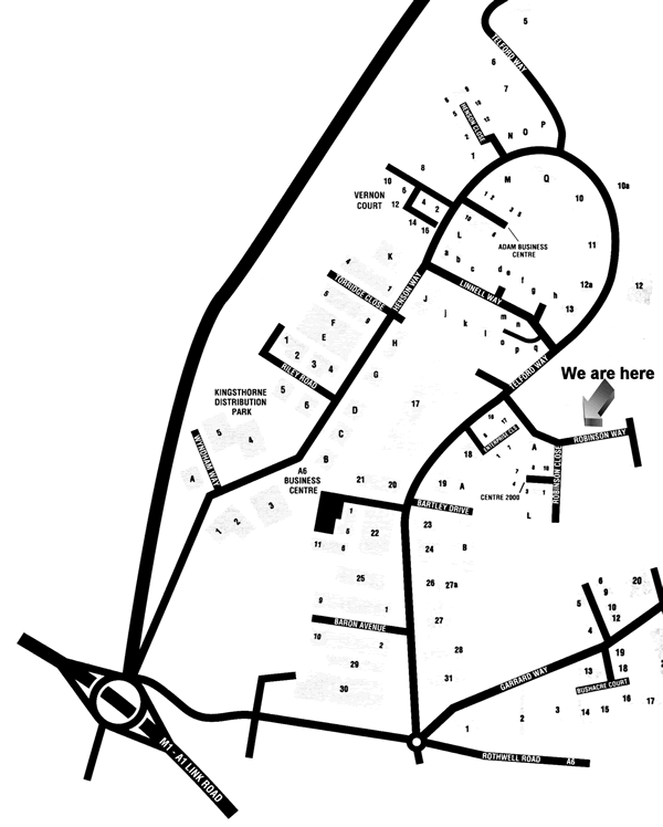Click here to see a detailed map of the Telford Way Industrial Estate